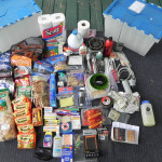 photo of emergency food boxes