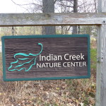 Indian Creek Nature Center Sign