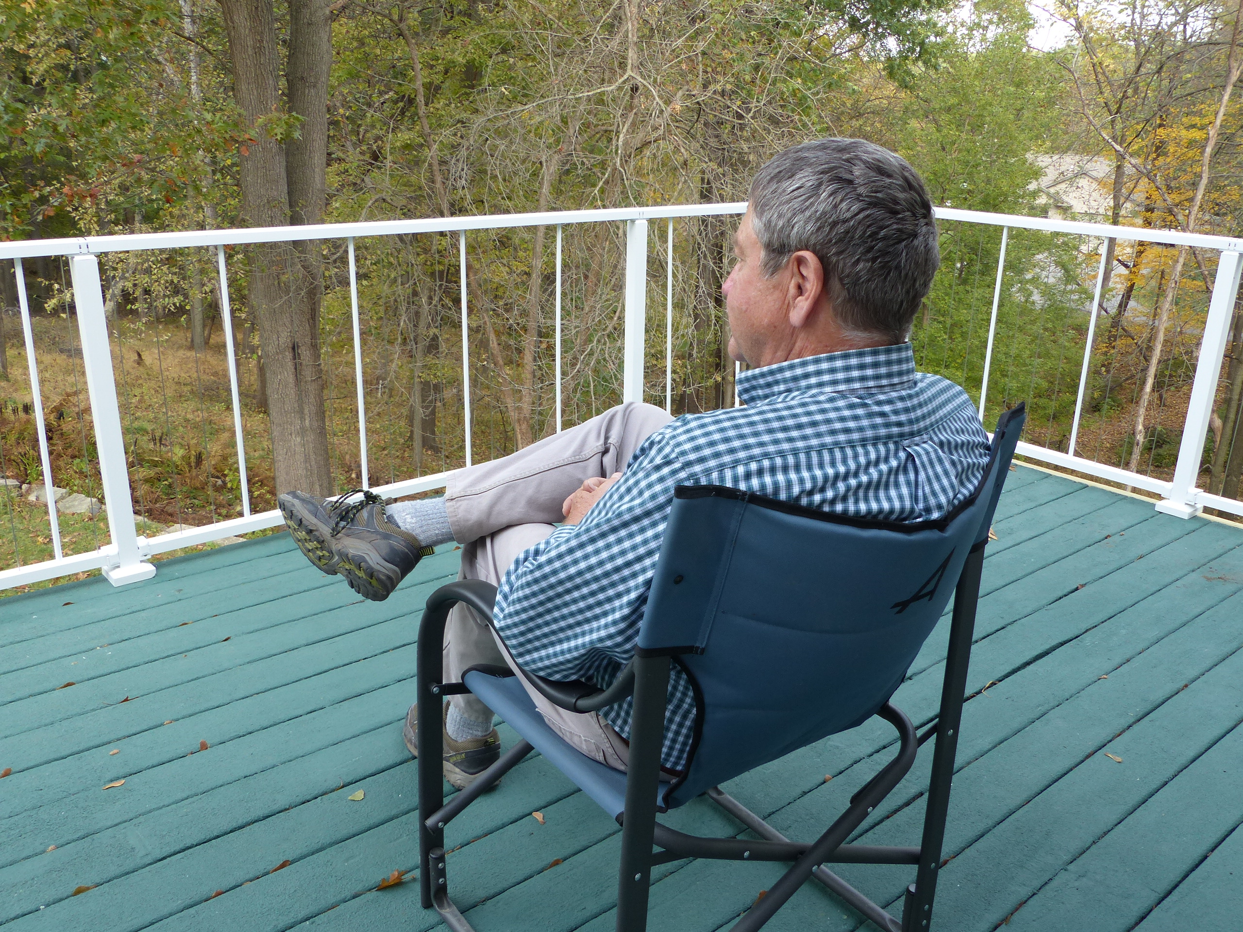 New Porch Railings Solve Home Dilemma