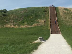 Stairs to top of Mound