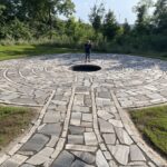 Labyrinth of flagstone