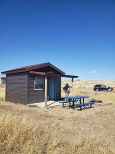 American Prairies Reserve cabin