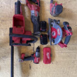 Collection of larger Milwaukee tools