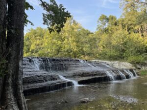 Thistlewaite Falls, Richmond, Indiana