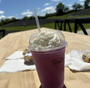 Cool slushy on a hot day