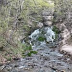 Water flows at Dunning Springs, Decorah, IA
