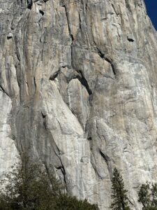 Heart Shape in El Capitan rock, Yosemite.